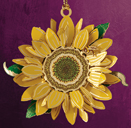 Sunflower Christmas Ornament