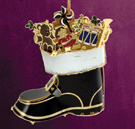Santa's Boot Ornament