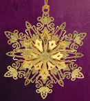 Sparkling Snowflake Ornament