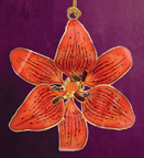 Lily Christmas Ornament