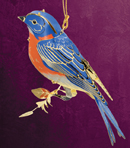 Bluebird Christmas Ornament