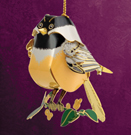 Chickadee Christmas Ornament