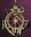 Anchor and Wheel Christmas Ornament