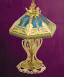 Tiffany Lamp Christmas Ornament
