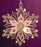 Alpine Ice Flower Ornament