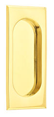emtek rectangle flush pull