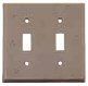 emtek lost wax bronze switchplate