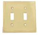 emtek brass switchplate