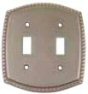 emtek rope edge switch plate