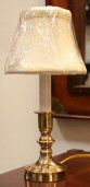 solid brass accent lamp