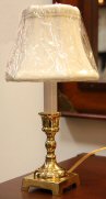 solid brass accent lamp