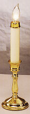 window candle lamp