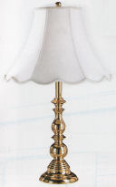 solid brass table lamp