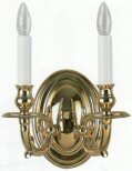 double arm electric sconce
