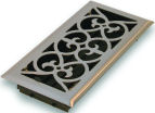satin nickel floor register