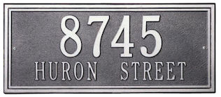 Double Line Wall Plaque