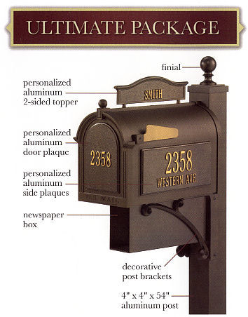 whitehall mailbox ultimate package