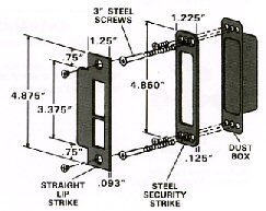 Baldwin mortise locks by Baldwin Hardware