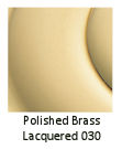 Baldwin Hardware Polished Brass Finish 030