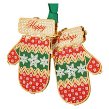 Holiday Mittens Ornament