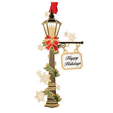 Holiday Lamp Post Ornament
