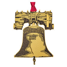 Liberty Bell Christmas Ornament