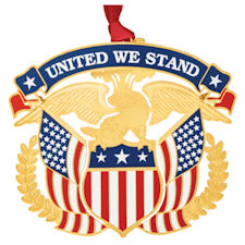 United We Stand Christmas Ornament