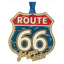 Route 66 Christmas Ornament