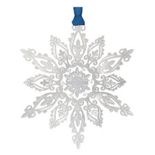 Wondrous Snowflake Christmas Ornament