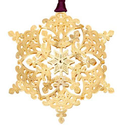 Royal Snowflake 3D Christmas Ornament