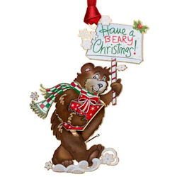 Beary Christmas Ornament