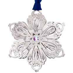 Blooming Snowflake 3D Christmas Ornament