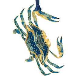 Crab 3D Christmas Ornament