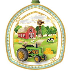 On the Farm Christmas Ornament