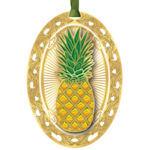 #62889 Hospitaliaty Pineapple Christmas Ornament