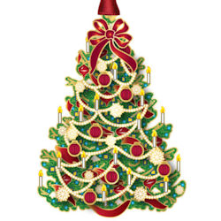 Festive Tree Christmas Ornament