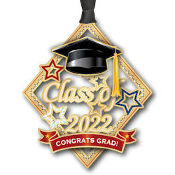 2022 Graduation Christmas Ornament