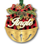 #63619 Jingle Bells Christmas Ornament