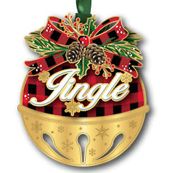 Jingle Bell Christmas Ornament