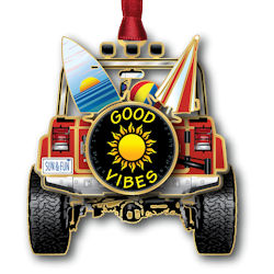 Good Vibes Christmas Ornament