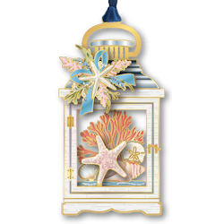 Coastal Lantern Christmas Ornament