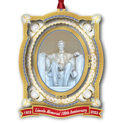 Lincoln Memorial Centennial Ornament