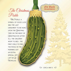 Christmas Pickle Ornament