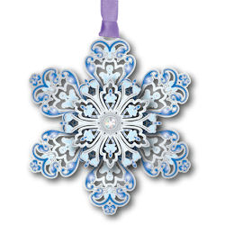 Magnificent Snowflake Christmas Ornament