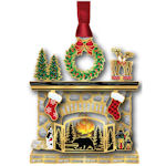 #64885 Woodland Fireplace Ornament