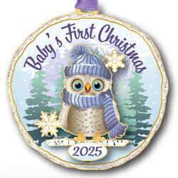 2025 Baby's 1st Christmas Ornament