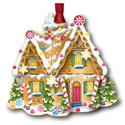 Gingerbread House Ornament