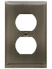 baldwin square bevel duplex switch plate