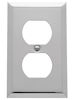 baldwin square bevel duplex switch plate