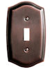 baldwin colonial single toggle switch plate